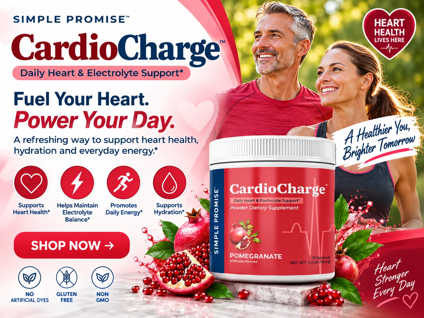 CardioCharge Daily Drink Mix